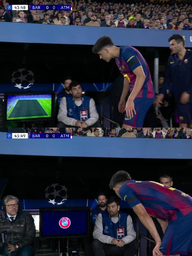 开云在线-库巴西想看VAR屏幕确认自己的红牌，结果屏幕立即被关掉了